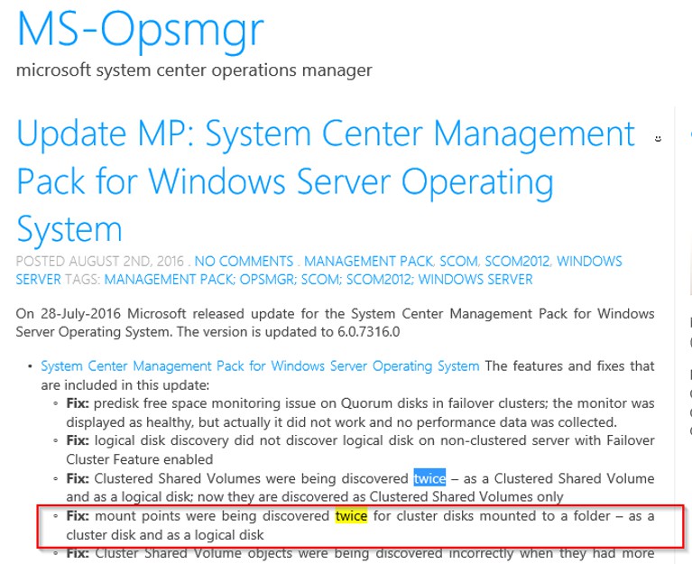 Änderungen im Windows Server Operating System – MP