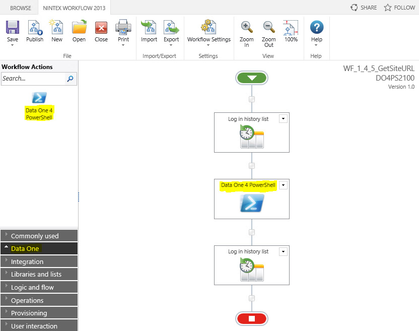 Data One 4 Power Shell Screen1