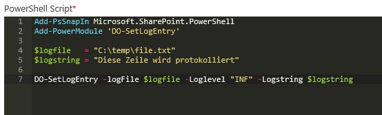 Data One 4 PowerShell Screen4 PowerModule