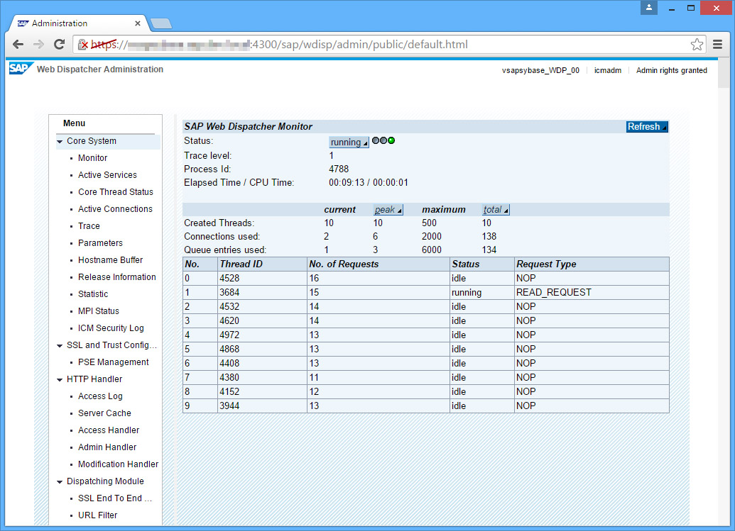 Einrichten und konfigurieren des SAP Web Dispatchers 3