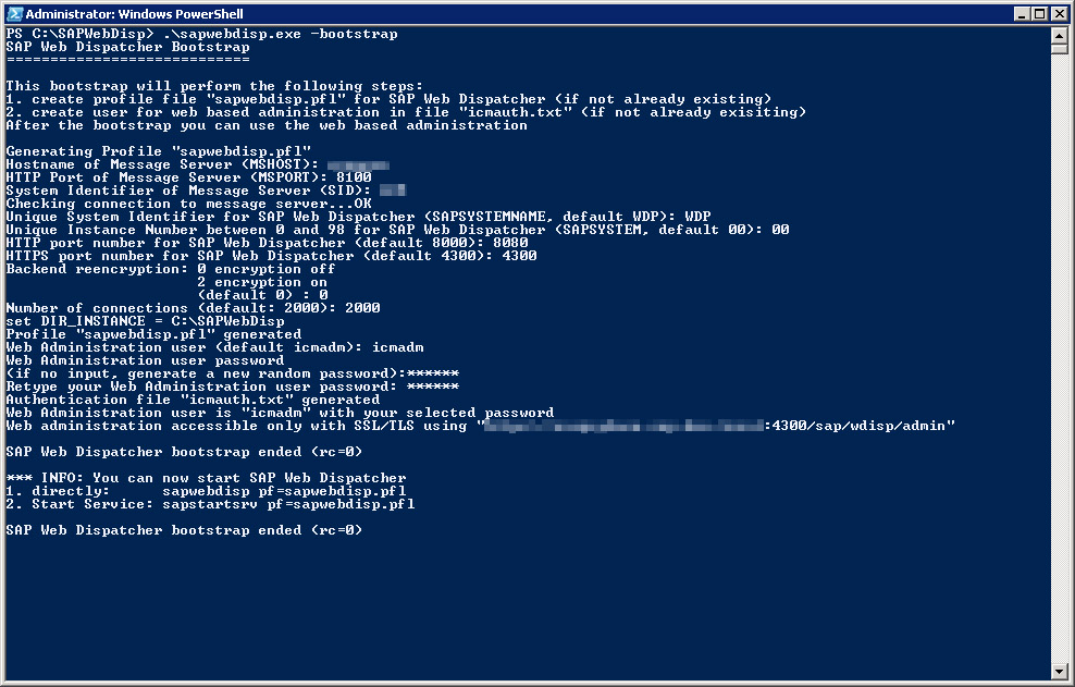 Einrichten und konfigurieren des SAP Web Dispatchers 4