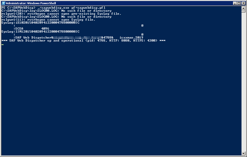 Einrichten und konfigurieren des SAP Web Dispatchers 5
