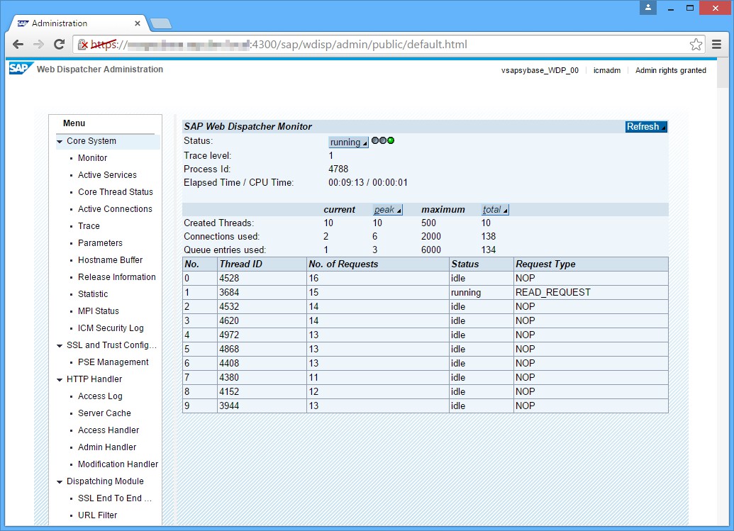Einrichten und konfigurieren des SAP Web Dispatchers 6