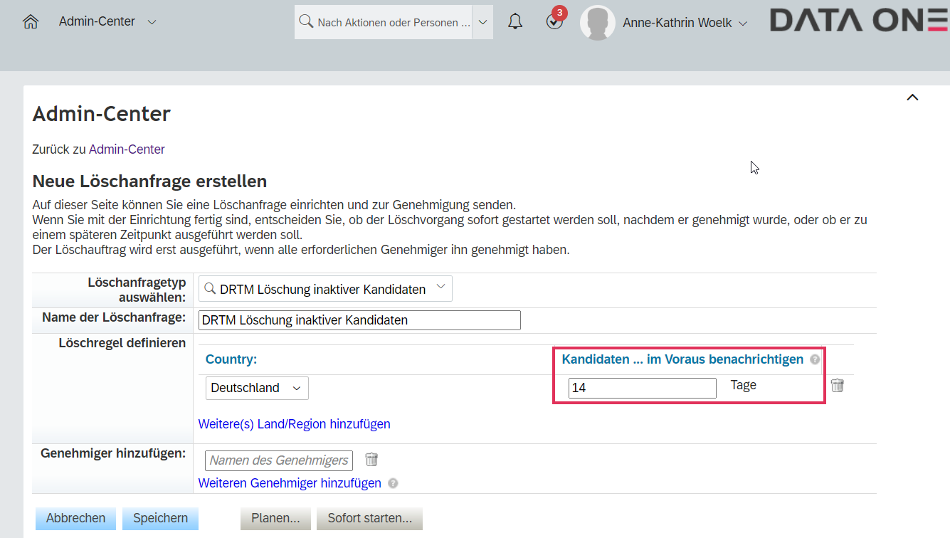 SAP SuccessFactors Admin Center